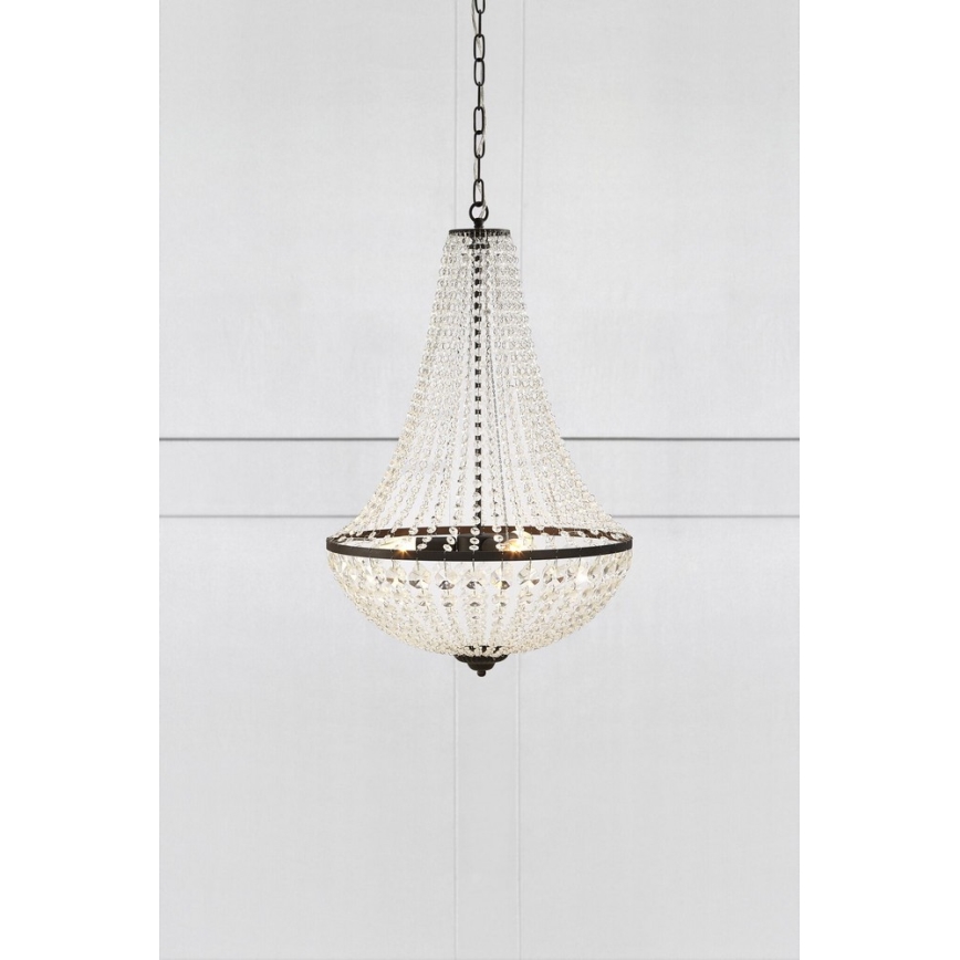 Markslöjd 107028 - Krystal kædelysekrone GRÄNSÖ 3xE14/40W/230V