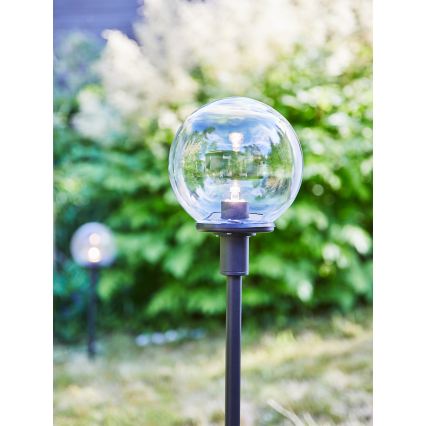 Markslöjd 107283 - LED udendørslampe GARDEN24 LED/3W/24V 60 cm IP44 sort/klar