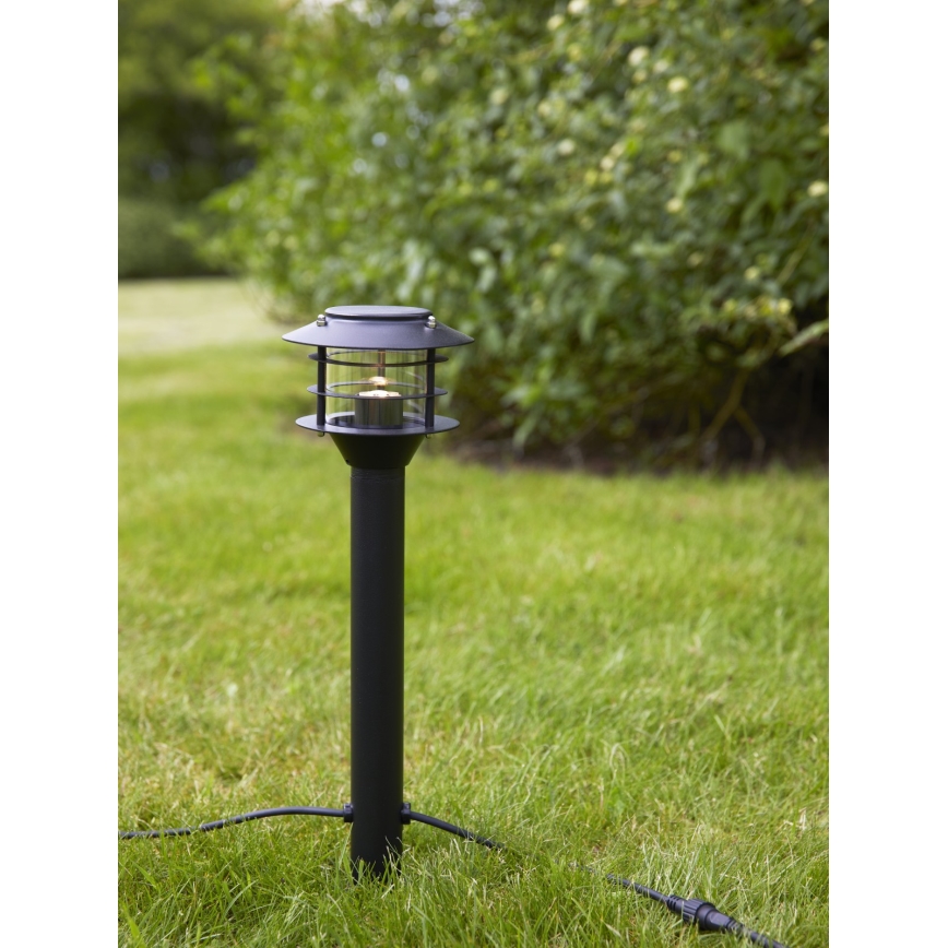 Markslöjd 107290 - LED udendørslampe GARDEN 24 LED/3W/24V 45 cm IP44 sort