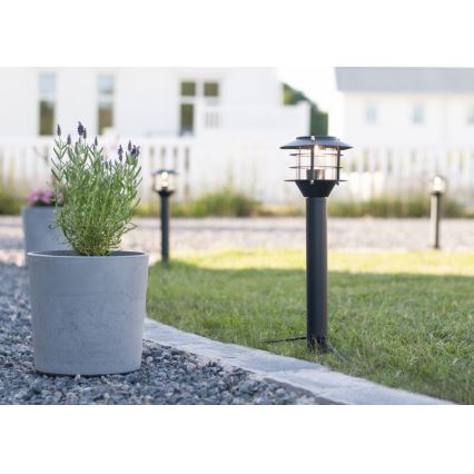 Markslöjd 107290 - LED udendørslampe GARDEN 24 LED/3W/24V 45 cm IP44 sort