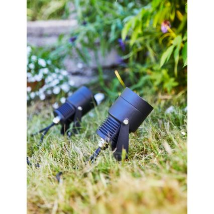 Markslöjd 107291 - LED udendørslampe GARDEN24 LED/15W/24V IP44 sort