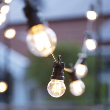 Markslöjd 107292 - Udendørs LED lyskæde GUIRLANDE GARDEN 10xLED 5,5m IP44