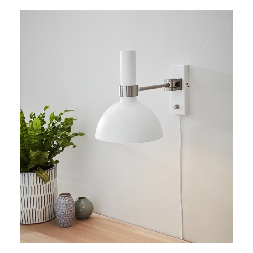 Markslöjd 107499 - Lysdæmpende væglampe LARRY 1xE27/60W/230V