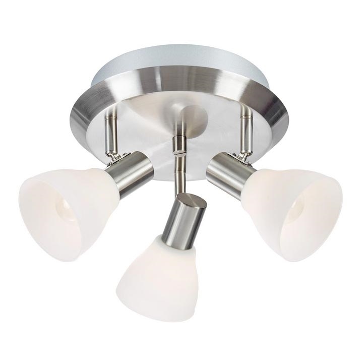 Markslöjd 107505 - Spotlampe VERO 3xE14/40W/230V skinnende krom