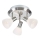 Markslöjd 107505 - Spotlampe VERO 3xE14/40W/230V skinnende krom