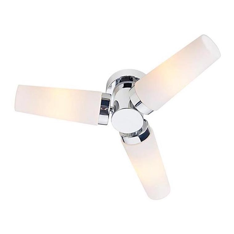 Markslöjd 107632 - Lysekrone til badeværelse HEDE 3xE14/40W/230V IP44