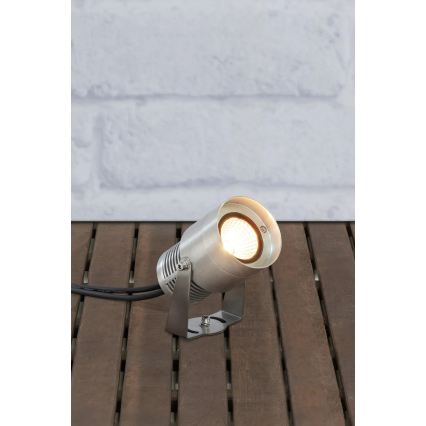 Markslöjd 107713 - LED udendørslampe GARDEN24 LED/3W/24V IP44 mat krom
