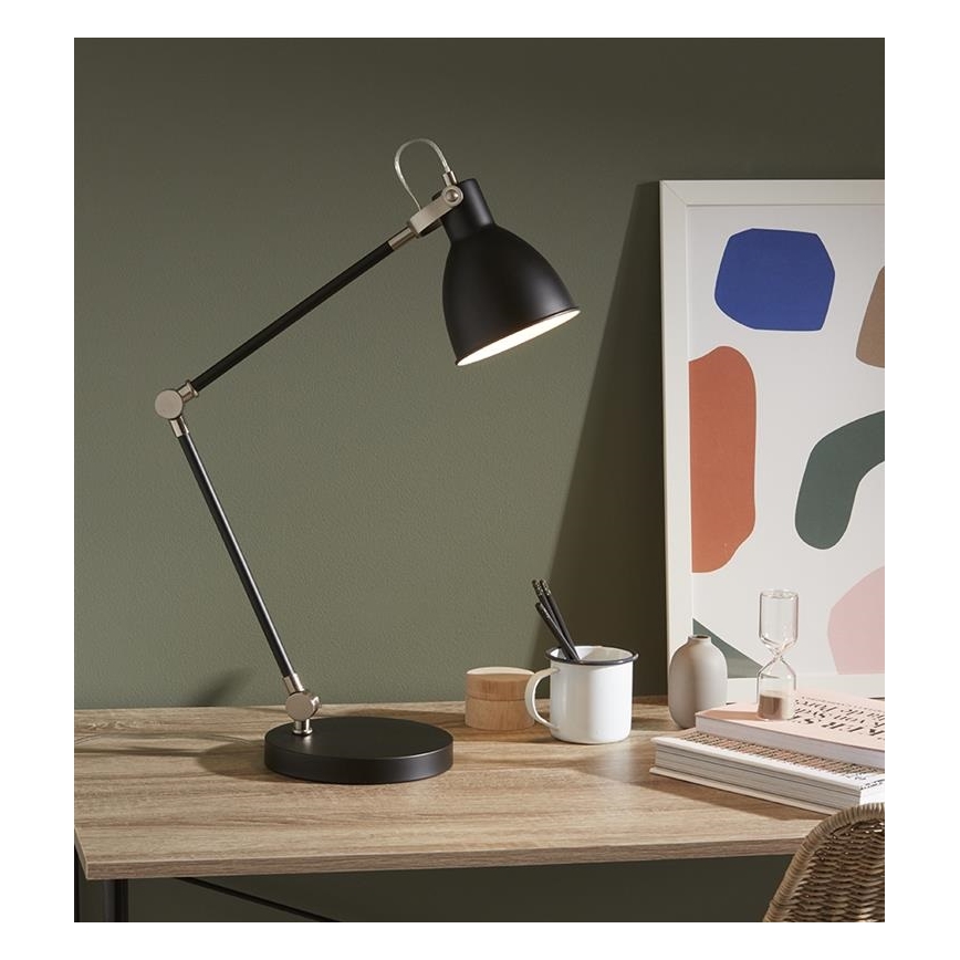 Markslöjd 107739 - Bordlampe HOUSE 1xE27/40W/230V