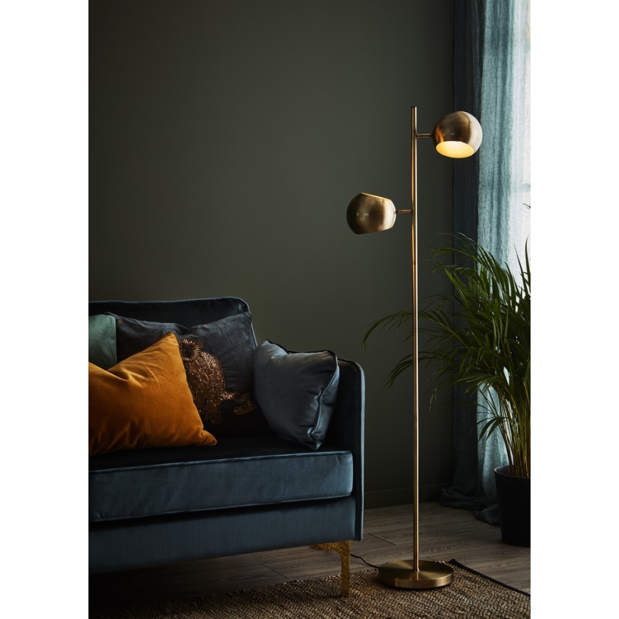 Markslöjd 107742 - Gulvlampe EDGAR 2xE14/40W/230V