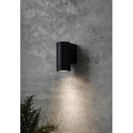 Markslöjd 107914 - Udendørs væglys PIPE 1xGU10/35W/230V IP44