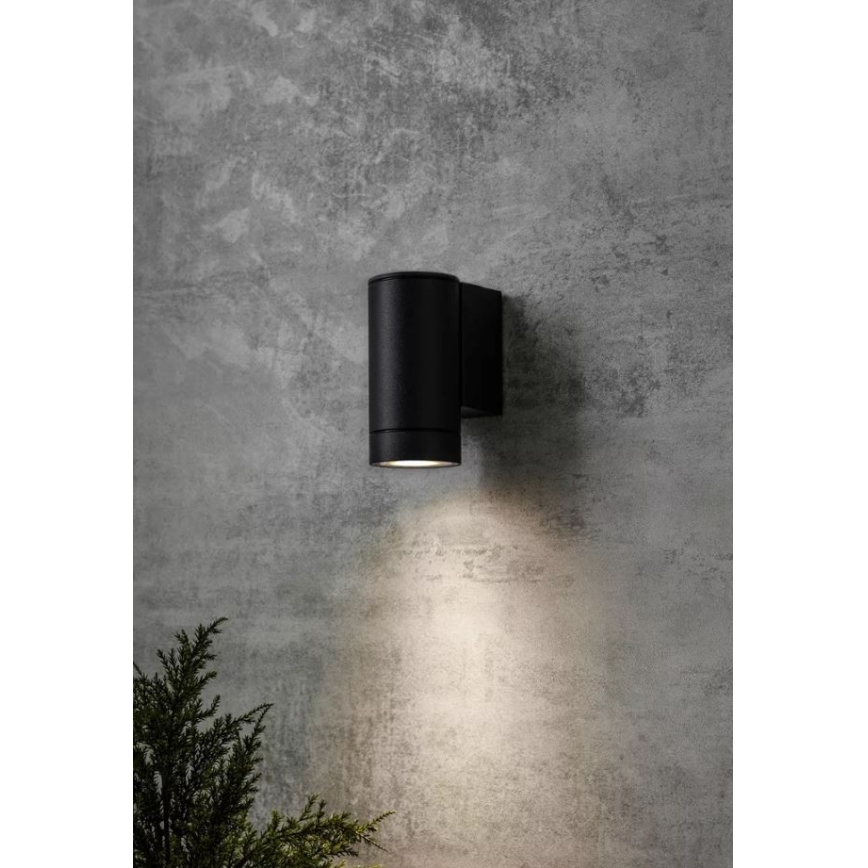 Markslöjd 107914 - Udendørs væglys PIPE 1xGU10/35W/230V IP44