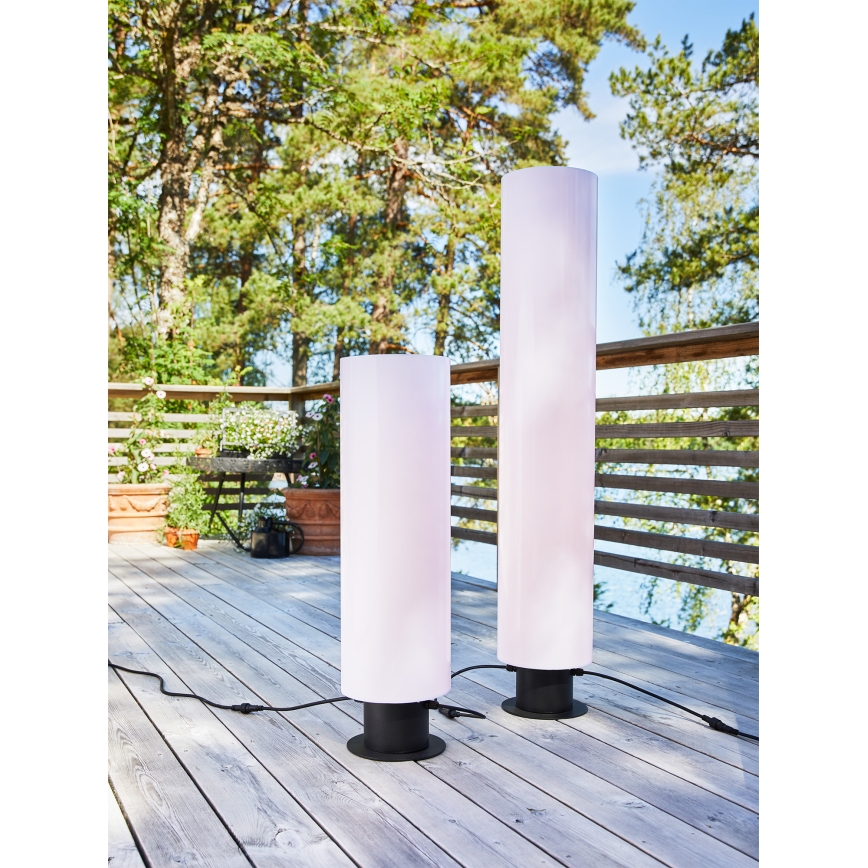 Markslöjd 107985 - GARDEN24 LED-udendørslampe 12W/24V, 70 cm, IP44, sort