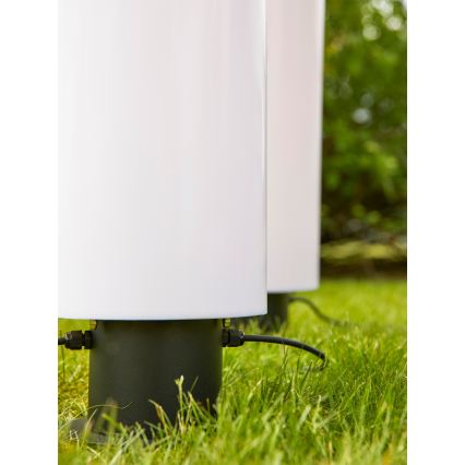 Markslöjd 107986 - LED udendørslampe GARDEN24 LED/20W/24V 110 cm IP44 sort
