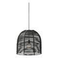 Markslöjd 107990 - LED udendørs hængelampe GARDEN24 LED/2,86W/24V IP44 rattan/sort