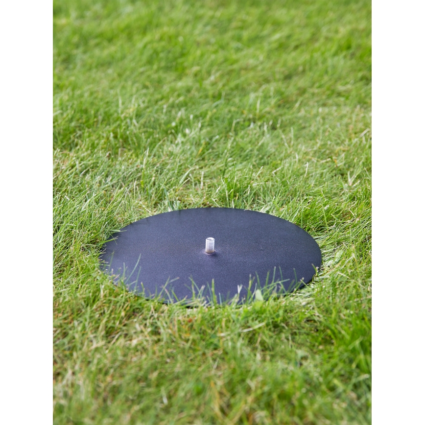 Markslöjd 107996 - Monteringsbase GARDEN24 Ø 25 cm sort
