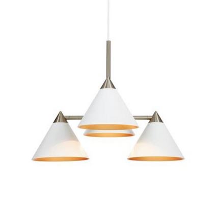 Markslöjd 108077 - Pendel KLINT 4xE14/40W/230V hvid