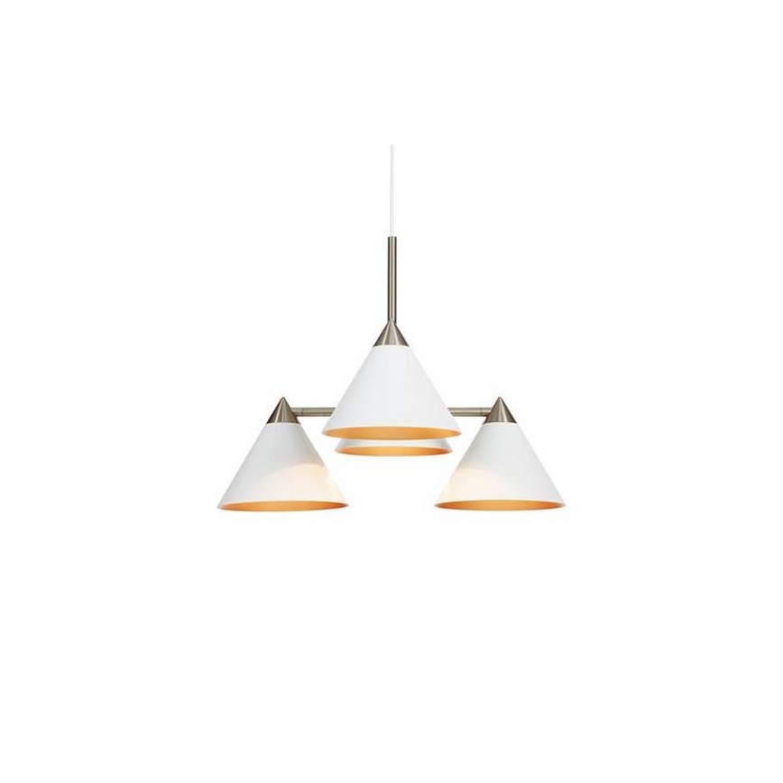 Markslöjd 108077 - Pendel KLINT 4xE14/40W/230V hvid