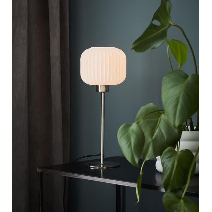 Markslöjd 108121 - Bordlampe SOBER 1xE27/60W/230V mat krom