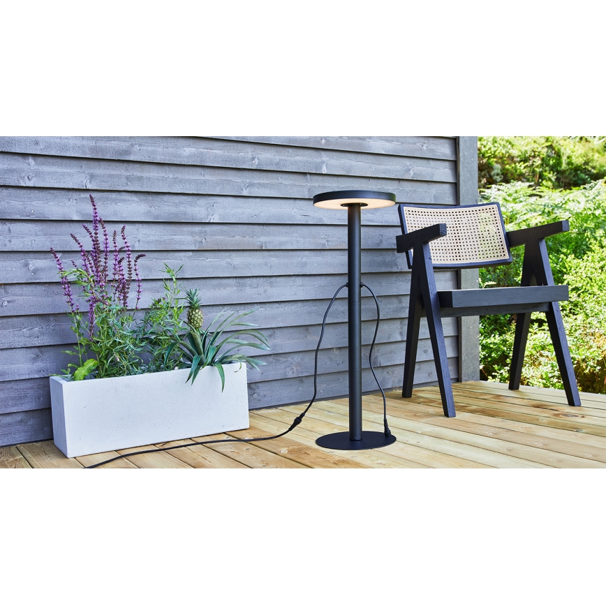 Markslöjd 108173 - LED udendørslampe GARDEN24 LED/5W/24V 75 cm IP44 sort