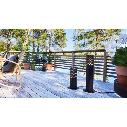 Markslöjd 108174 - GARDEN24 udendørs LED-lampe 6W/24V, 96 cm, IP44, sort