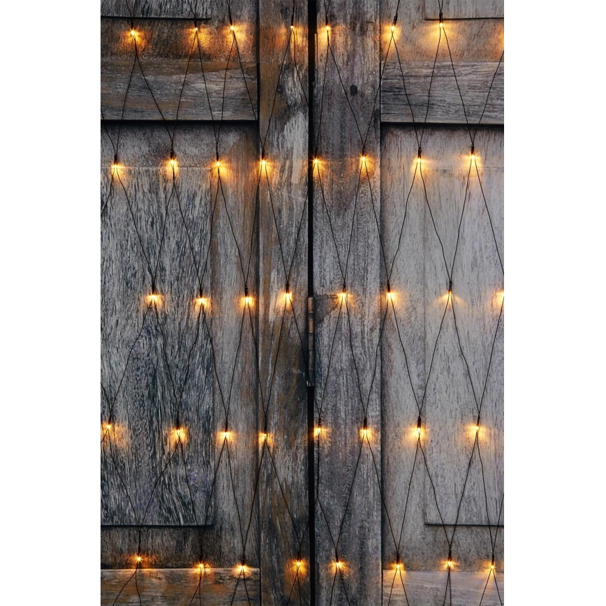 Markslöjd 108178 - LED udendørs julelysgardin GARDEN24 160xLED/24V 2x2m varm hvid