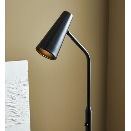 Markslöjd 108206 - Gulvlampe CREST 1xGU10/7W/230V sort