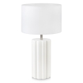 Markslöjd 108220 - Bordlampe COLUMN 1xE14/18W/230V hvid
