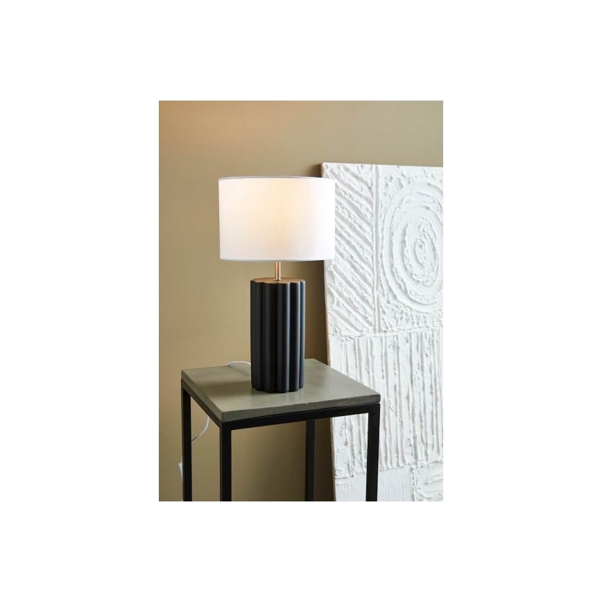 Markslöjd 108221 - Bordlampe COLUMN 1xE14/18W/230V sort