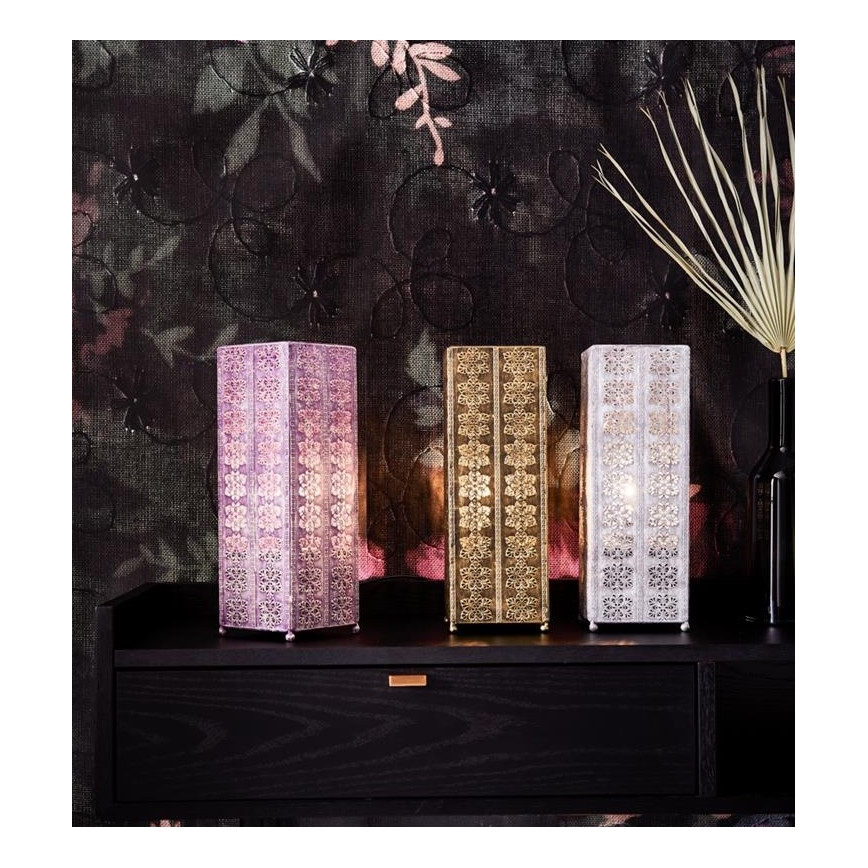 Markslöjd 108222 - Bordlampe AGRA 1xE14/18W/230V grå