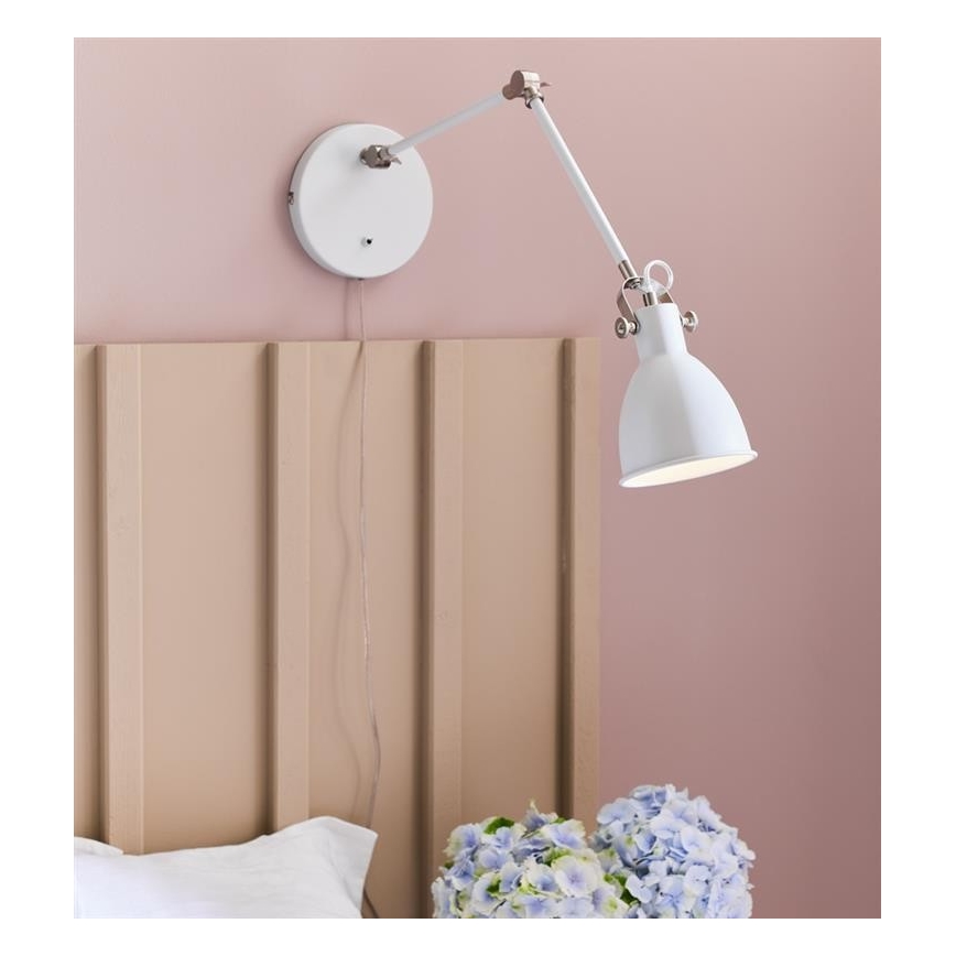 Markslöjd 108249 - Væglampe HOUSE 1xE14/40W/230V hvid