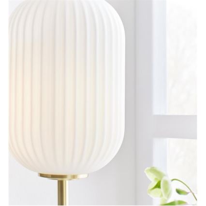 Markslöjd 108251 - Bordlampe CAVA 1xE14/40W/230V guldfarvet