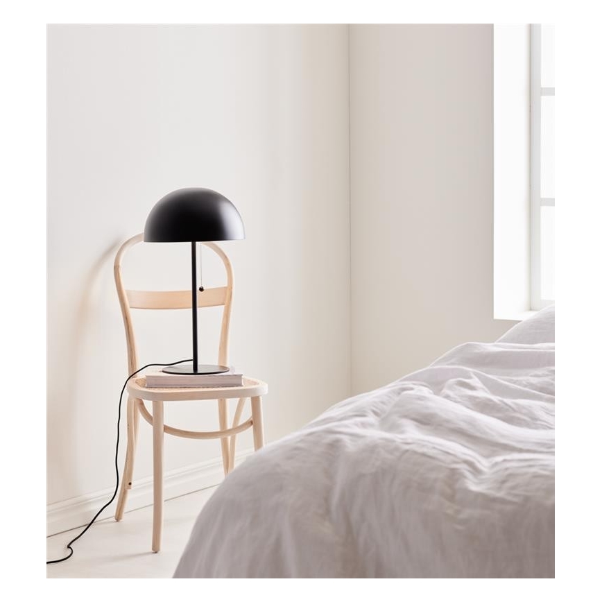 Markslöjd 108258 - Bordlampe DOME 2xE14/40W/230V sort