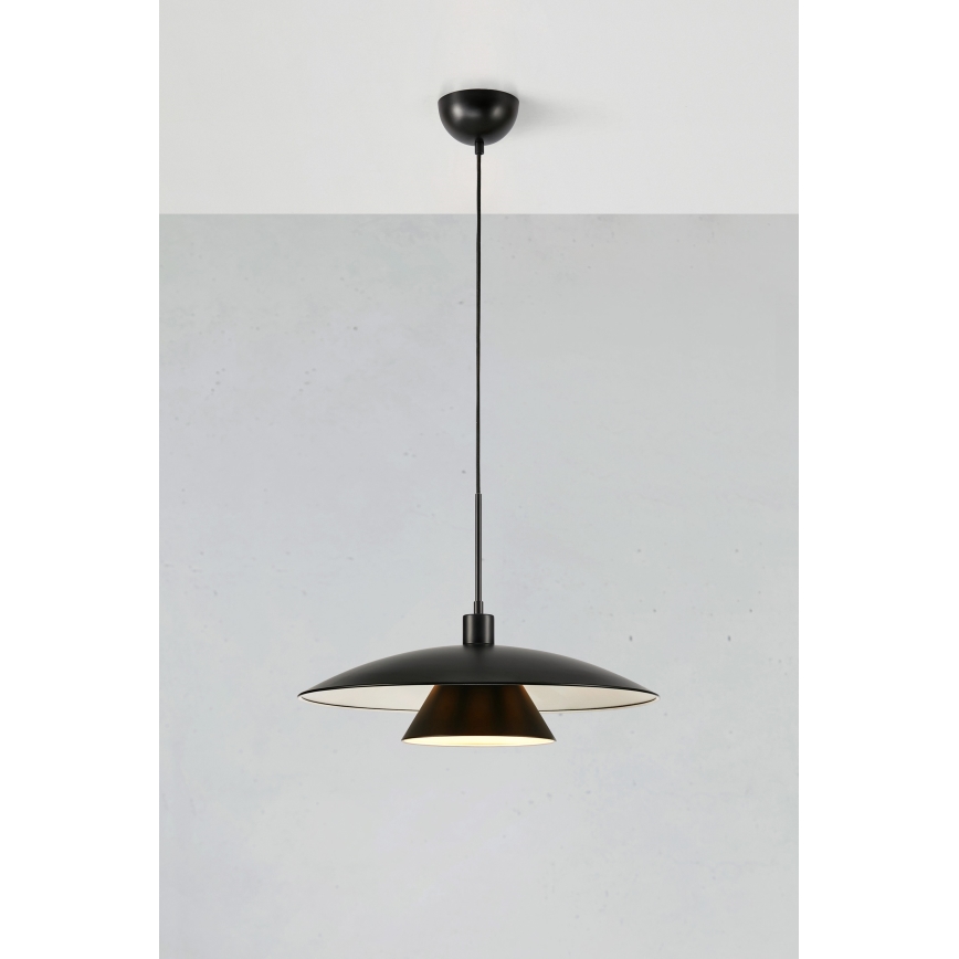 Markslöjd 108431 - Pendel MILLINGE 1xE27/40W/230V sort