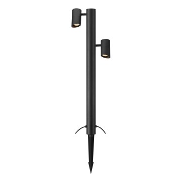 Markslöjd 108486 - LED Udendørs lampe GARDEN24 2xLED/6W/24V 99 cm IP44 sort