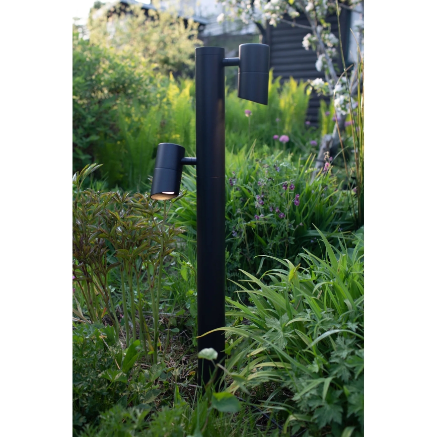 Markslöjd 108486 - LED Udendørs lampe GARDEN24 2xLED/6W/24V 99 cm IP44 sort
