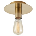 Markslöjd 108541 - Loftlampe PIATTO 1xE27/40W/230V guldfarvet