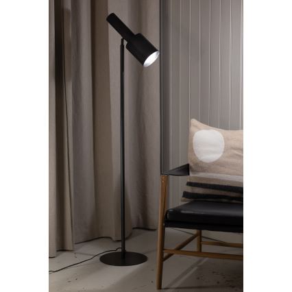Markslöjd 108542 - Gulvlampe OZZY 1xE27/40W/230V sort