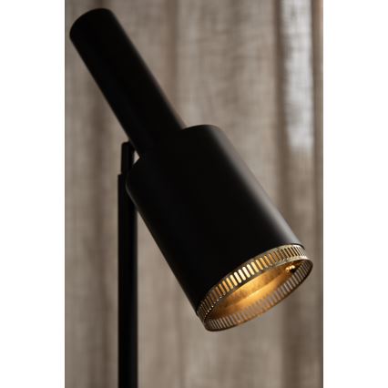 Markslöjd 108542 - Gulvlampe OZZY 1xE27/40W/230V sort