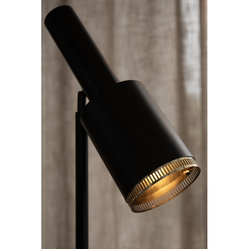 Markslöjd 108542 - Gulvlampe OZZY 1xE27/40W/230V sort