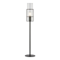 Markslöjd 108556 - Bordlampe TUBO 1xE14/40W/230V 65 cm sort/clear