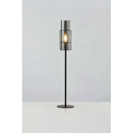 Markslöjd 108560 - Bordlampe TORCIA 1xE14/40W/230V 65 cm sort