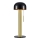 Markslöjd 108576 - Bordlampe COSTA 2xG9/18W/230V sort/guldfarvet
