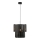 Markslöjd 108581 - Pendel VIENTO 1xE27/40W/230V sort