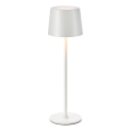 Markslöjd 108654 - LED Dæmpbar Genopladelig Lampe FIORE LED/2W/5V IP44 38 cm hvid