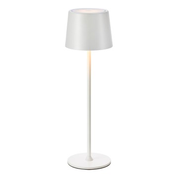 Markslöjd 108654 - LED Dæmpbar Genopladelig Lampe FIORE LED/2W/5V IP44 38 cm hvid