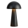 Markslöjd 108655 - LED dæmpbar genopladelig bordlampe FUNGI LED/1,5W/5V 2000 mAh IP44 sort