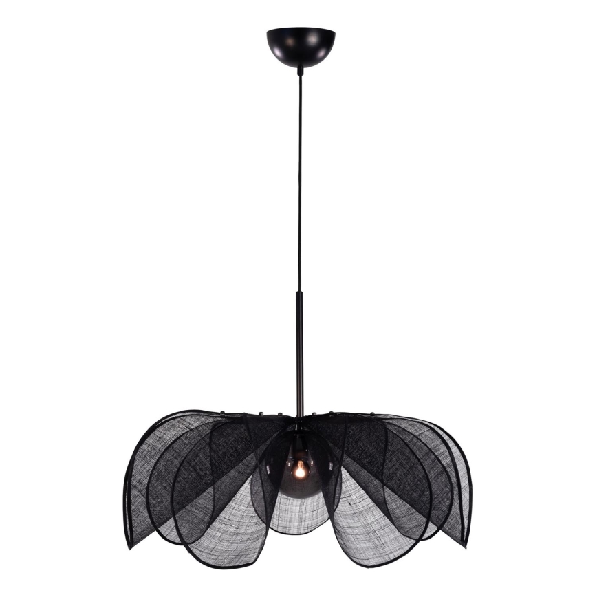 Markslöjd 108662 - Pendel STYRKA 1xE27/40W/230V diameter 75 cm sort