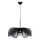 Markslöjd 108662 - Pendel STYRKA 1xE27/40W/230V diameter 75 cm sort