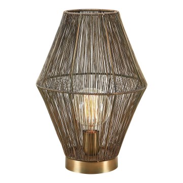 Markslöjd 108665 - Bordlampe CASA 1xE27/40W/230V messing