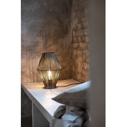 Markslöjd 108665 - Bordlampe CASA 1xE27/40W/230V messing